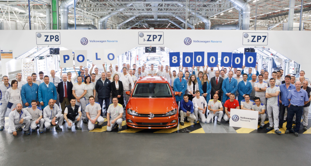 Trabajar En Volkswagen Navarra Volkswagen Navarra fabrica su Polo 8 millones - Volkswagen Navarra