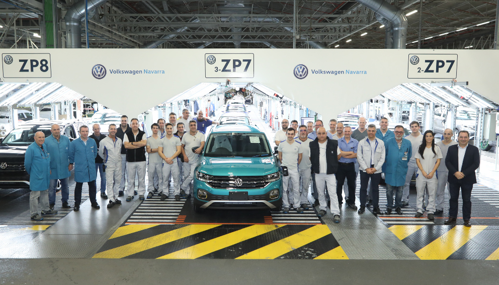 Trabajar En Volkswagen Navarra Volkswagen Navarra alcanza los 300.000 coches fabricados en 2019